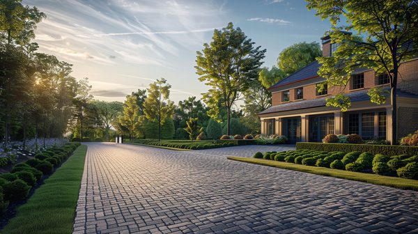 Sublimez vos extérieurs avec des pavés carrossables